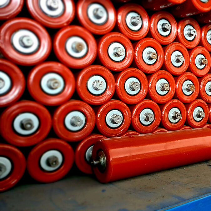 Förderbandrolle Tragrolle Standard Durchmesser Ø 63,5 mm - 133 mm, Gurtbreite 400 mm - 1400 mm